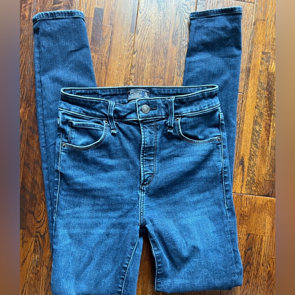 Abercrombie & Fitch women’s Simone high rise super skinny jeans size 25 - Picture 3 of 3